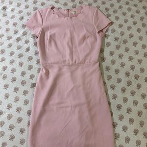 Scallop Pink Dress